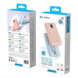 EZRA Power Bank 10 000 mAh beépített TPC és IOS kábellel