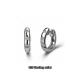 EZÜST KARIKA APRÓ KÖVEKKEL, SZÍVEKKEL