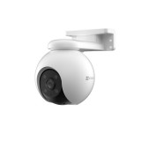 EZVIZ H8 PRO 2K kültéri kamera, színes éjszakai látás, 360°-os panoráma lefedettség, automatikus követés mikroSD 512GB