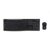 Egér- és billenty&#369;zet készlet, vezeték nélküli, usb, hun, logitech "mk270", fekete 920-004526