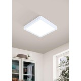 Eglo 900104 Fueva-Z LED panel, falon kívüli, 21 x 21cm, fehér, szögletes, 2100 lm, 2700K-6500K szabályozható, beépített LED, 16,5W, IP44, 210x210 mm