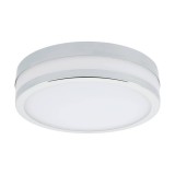 Eglo 94998 LED Palermo fürdőszobai fali/mennyezeti lámpa, króm, 950 lm, 3000K melegfehér, beépített LED, 11W, IP44