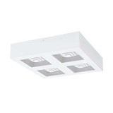 Eglo 96794 Ferreros mennyezeti lámpa, négyes, fehér, 3360 lm, 3000K melegfehér, beépített LED, 4x6,3W, IP20