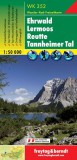 Ehrwald – Lermoos – Reutte – Tannheimer Tal turistatérkép - f&b WK 352