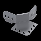 ELMARK CT1 UNIVERSAL HORIZONTAL CORNER 90ᴼ, H:40; T:1