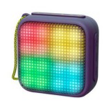 Energy Sistem Hangszóró BT -  Beat Box 2+ Lightcube RGB (BT4.2; 5W, akku, FM; 6 óra üzemidő; 3,5mm; microSD; USB) Lila (ENERGYSISTEM_44683)