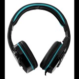 Esperanza EGH310B RAVEN Gamer mikrofonos fejhallgató fekete-kék (EGH310B) - Fejhallgató