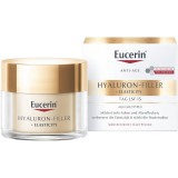 Eucerin Hyaluron-Filler+Elasticity Bőrtömörséget Regeneráló nappali arckrém FF15 50ml