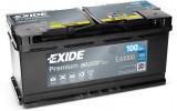 EXIDE Premium 12V 100Ah 900A jobb+ autó akkumulátor