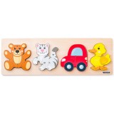 Fa 4db-os baba puzzle - Woodyland