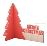 Fa, asztali karácsonyfa, 155×110×72 mm