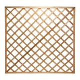Fa dekoratív kerítés, 180 x 180 cm