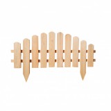 Fa díszkerítés, 50 x 120 cm