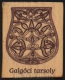 Fa hűtőmágnes, Galgóci tarsoly