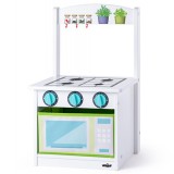 Fa játék konyha és kisszék 2 az 1-ben - Woodyland