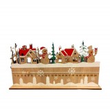 Fa Karácsonyi Dekoráció 26 x 3 x 13 cm AT24-815