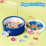 Fa mágneses horgászjáték