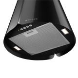 Faber Beat BK Gloss F45 sziget páraelszívó fekete 345.0657.025