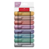 Faber-Castell: 1546 Metál 8 db-os szövegkiemelő filctoll szett