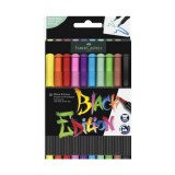 Faber-Castell: Black Edition 10db-os színes filctoll szett