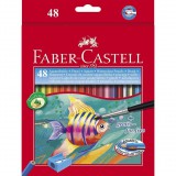 FABER-CASTELL Faber Castell Buntstift Kinder Aquarell 48erKartonetui (114448)