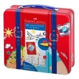 FABER-CASTELL Faber Castell: Connector filctoll készlet 40db-os kis bőröndben
