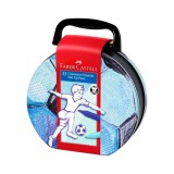 FABER-CASTELL Faber Castell: Focis Connector filctoll készlet 33db-os fém dobozban