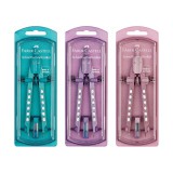 Faber-Castell: Factory sparkle körző készlet gyorsállítóval több változatban