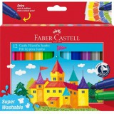 FABER-CASTELL Filctollak Jumbo Kastély 12 szín FABER CASTELL (154311)