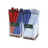 Faber-Castell Grip 2001 Háromszögletű "B" Grafitceruza display - Vegyes színek (144 db/csomag) (117040)