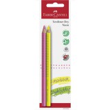 Faber-Castell: Grip Jumbo Neon szövegkiemelő ceruza 2db-os szett