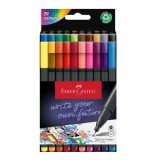 Faber-Castell: Grip színes 20db-os tűfilc készlet 0,4mm
