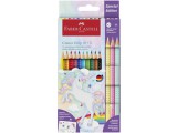 Faber-Castell: Grip Unikornis színes ceruza szett 10+3 db pasztell színnel
