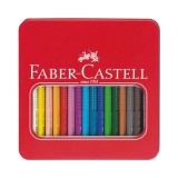 Faber-Castell: Jumbo Grip színesceruza készlet fémdobozban 16db-os