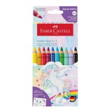 Faber-Castell: Jumbo GRIP unikornisos színes ceruza szett 8+2db