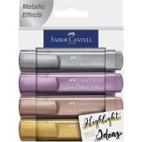 Faber-Castell: Metál szövegkiemelő készlet 1546 4db-os szett