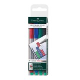 Faber-Castell: Multimark fóliafilc szett M – 4 db