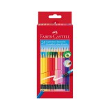 Faber-Castell: Radíros színes ceruza szett 24db-os készlet