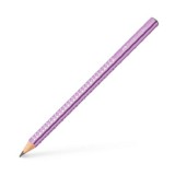 Faber-Castell: Sparkel Jumbo gyöngyház metál lila grafit ceruza