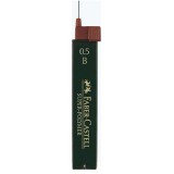 Faber-Castell: Super Polymer ironbetét 0,5mm, 12db-os, B