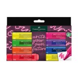 Faber-Castell: Szövegkiemelő 1546 8db-os készlet neon színekkel