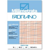 Fabriano A3 80g 10lapos milliméterpapír tömb (19100664)