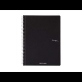 Fabriano Ecoqua 70 lapos A5 kockás spirálfüzet - Fekete (19148109)