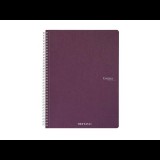 Fabriano Ecoqua 70 lapos A5 kockás spirálfüzet - Lila (19148112)