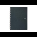 Fabriano Ecoqua 70 lapos A5 kockás spirálfüzet - Sötétzöld (19148110)