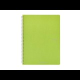Fabriano Ecoqua 70 lapos A5 kockás spirálfüzet - Világoszöld (19148107)