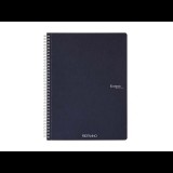 Fabriano Ecoqua 70 lapos A5 sima spirálfüzet - Sötétkék (19148004)