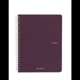 Fabriano Ecoqua 70 lapos A5 vonalas spirálfüzet - Lila (19148212)