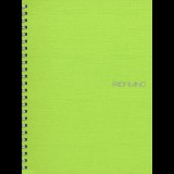 Fabriano Ecoqua 70lapos A4 sima spirálfüzet - Világoszöld (19290007)