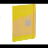 Fabriano Ecoqua Plus 80 lapos A5 vonalas notesz - Sárga (19621007)